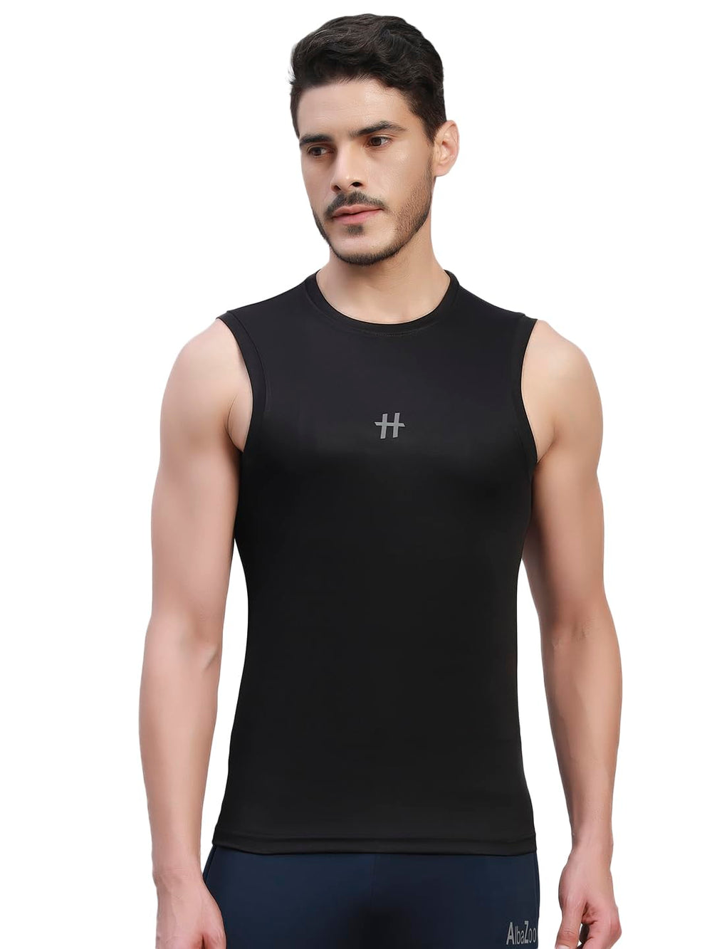 TRUEVINTO Men Dry Fit Tank Top | Sleeveless Gym Vest Sando T-Shirt for Workout, Running, Fitness, Sports & Casual Beach Wear