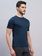 TRUEVINTO Men's Cotton Polyester T-Shirt ,Soft, Breathable, Classic Crew Neck, Short Sleeve, Quick Dry, Casual & Sportswear Lightweight Athletic Tee