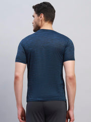 TRUEVINTO Men's Cotton Polyester T-Shirt ,Soft, Breathable, Classic Crew Neck, Short Sleeve, Quick Dry, Casual & Sportswear Lightweight Athletic Tee