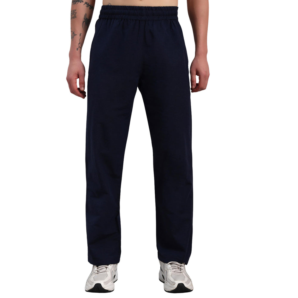 TRUEVINTO Men’s Cotton Regular Fit Pyjama Bottoms with Secure Zip Pocket | Breathable Microfibre Lounge Pants | Elasticated Waistband 28–36 Inch Waist