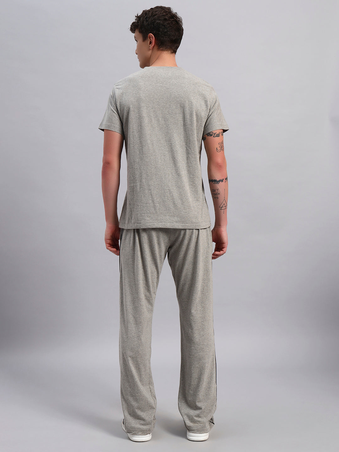 TRUEVINTO Men's Cotton Polyester T-Shirt ,Soft, Breathable, Classic Crew Neck, Short Sleeve, Quick Dry, Casual & Sportswear Lightweight Athletic Tee