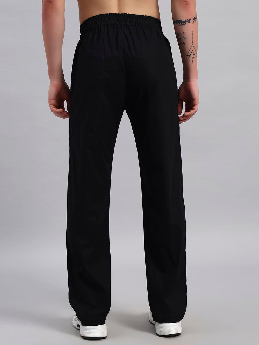 TRUEVINTO Men’s Cotton Regular Fit Pyjama with Pockets, Pack of 2 - Breathable Cotton Microfibre Lounge Pants for Men, Elasticated Waist 28-36 inches